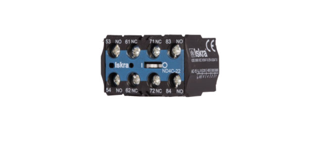 ND4M-13  1NA3NC BLOC.CONT.AUX