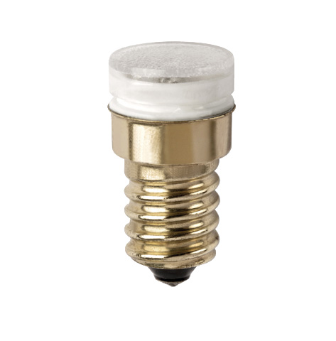 DOMELED E14 24/28V AC/DC BIANCO