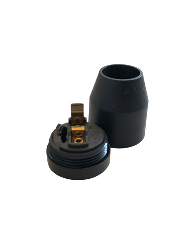 PTL E14 250V NERO TERMOPL.