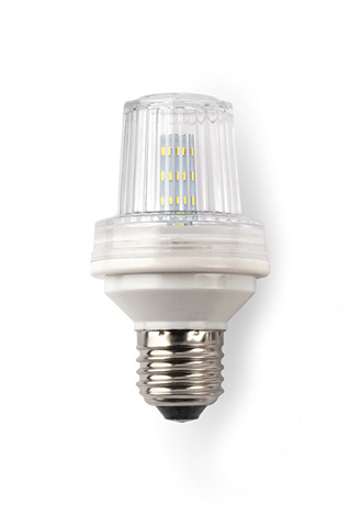STROBO E27 18LED BIANCHI
