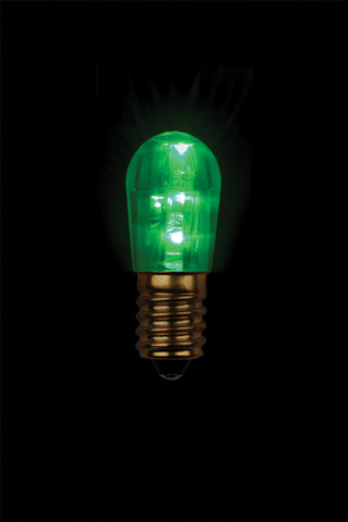 LineaLED E14 14V 3LED VERDE