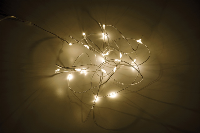 BATT.LED 20L WARM RAME IP20