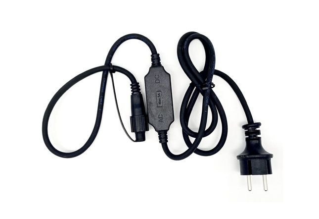 CAVO ALIM. NERO LED 230V
