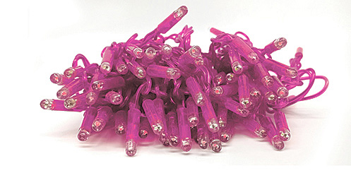 STR TRASP 24V 120PINK FLASH