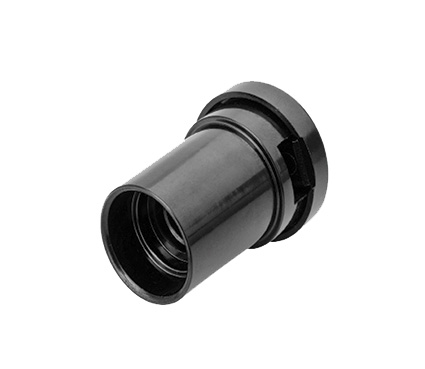 PORTALAMPADA E14 BLACK RAIL