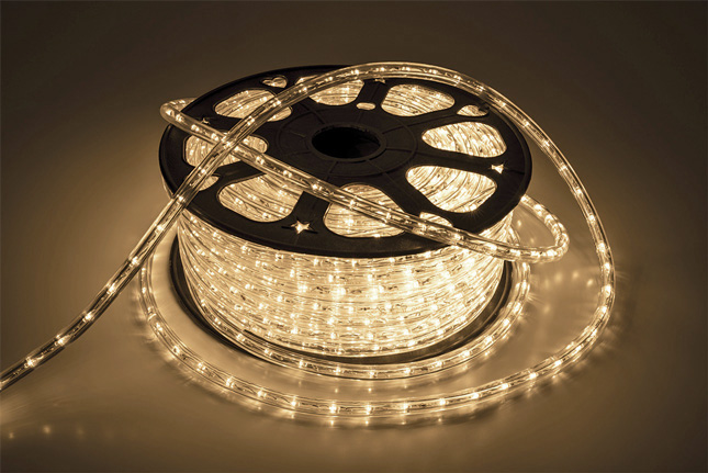 TUBO LED GIALLO ORIZZ 45m