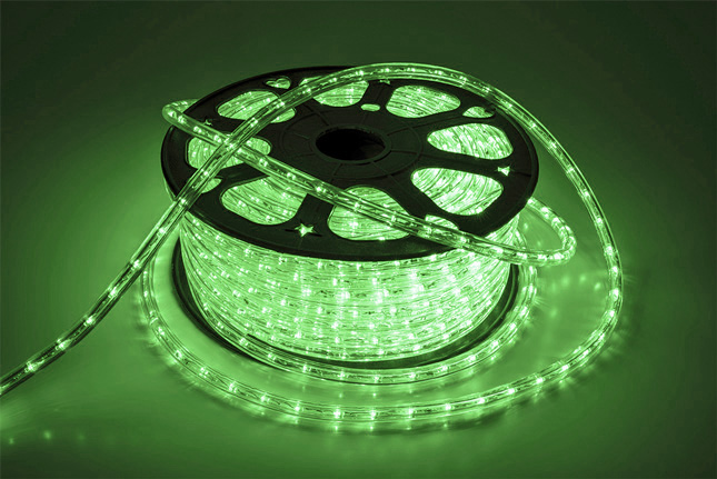 TUBO LED VERDE ORIZZ 45m