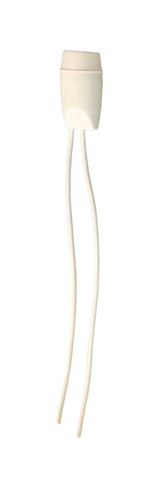 PL.COMPL.E14 BIANCO CAVI 15CM