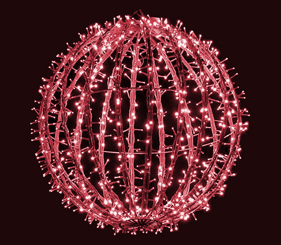 SFERA RICHIUD ROSSA+FLASH 50cm