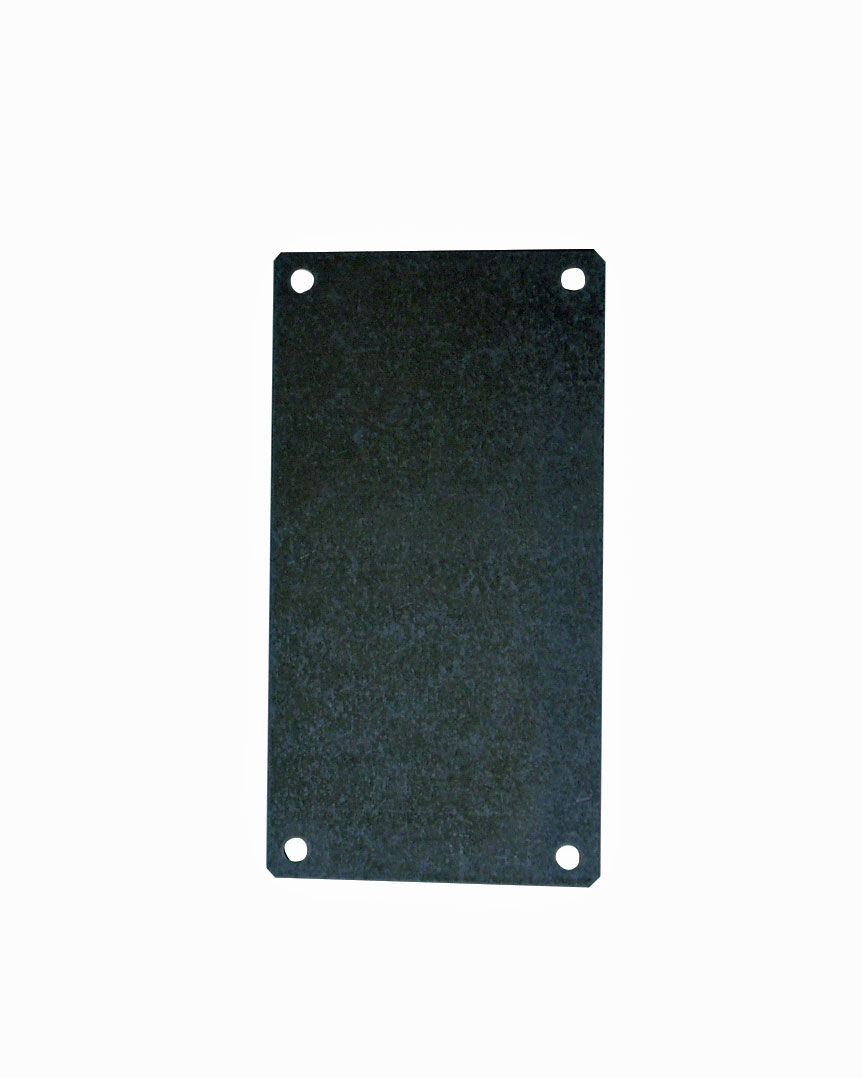 PIASTRA ALU acciaio galvanizzato   107 110 1,5