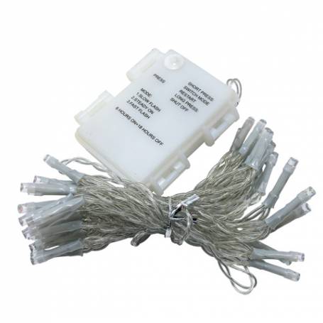 BATT.LED 40L MCOL IP44 SILVER
