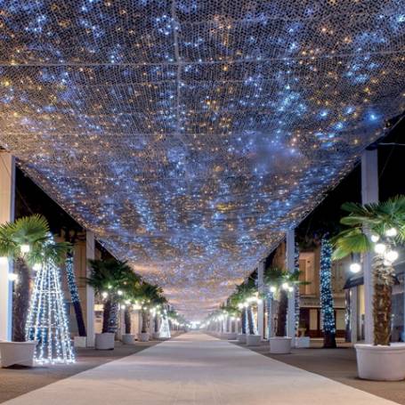 TENDA 182LED WARM 8 GIOCHI